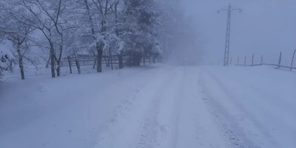 Deszăpezire în judeţul Hunedoara. foto consiliul judetean hunedoara