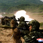 Soldați nord coreeni exerciții militare FOTO EPA EFE jpg