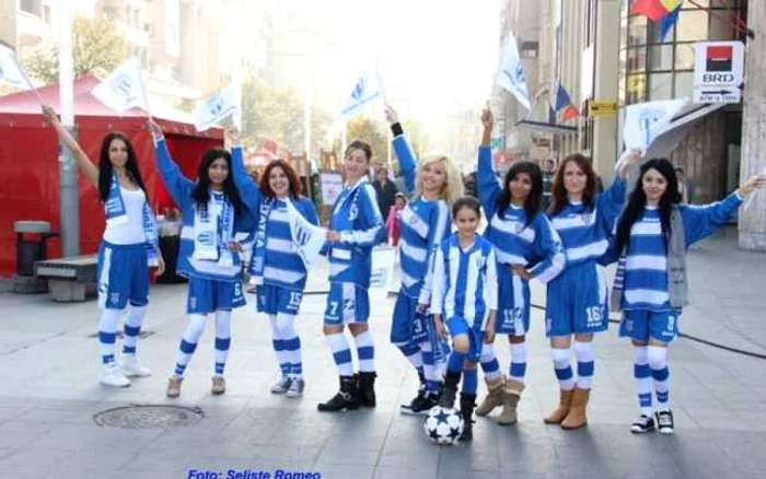 Focoasele oltence fac reclamă echipei Primăriei Craiova FOTO Selişte Romeo