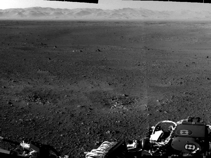 Imaginea 360 de grade transmisă de Curiosity Foto: NASA