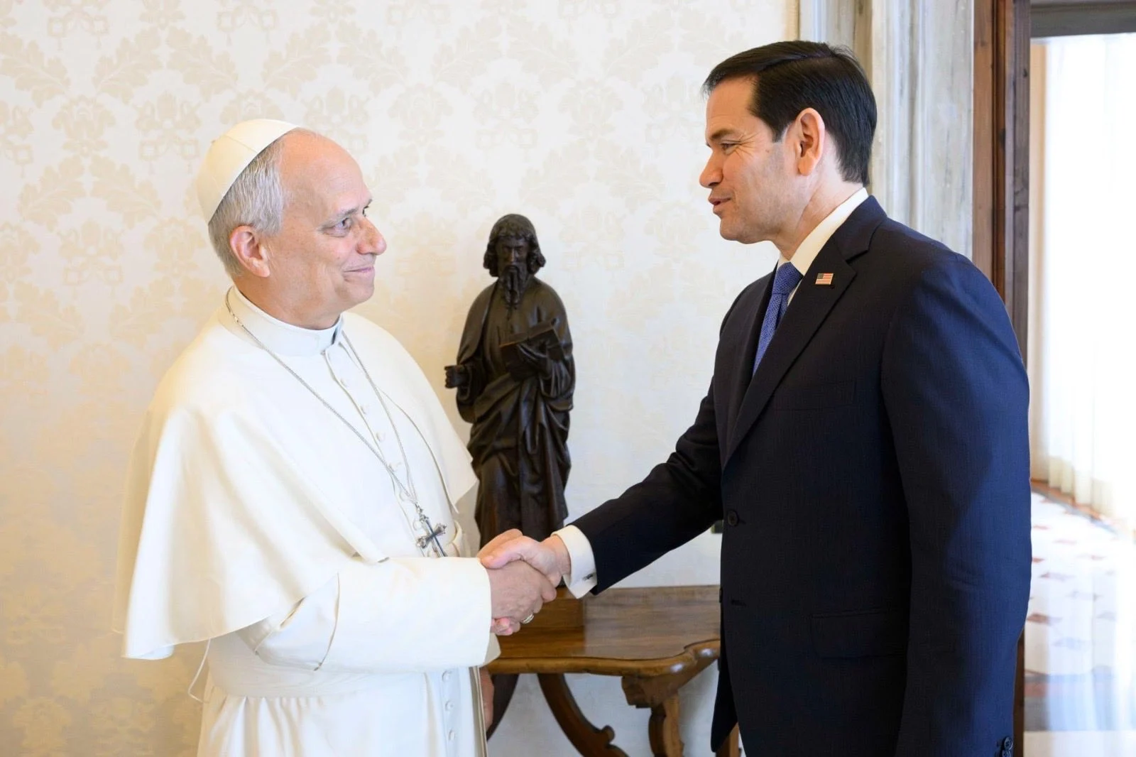 Papa Leon și Marco Rubio, față în față la Vatican după atacurile furibunde ale lui Donald Trump la adresa Suveranului Pontif
