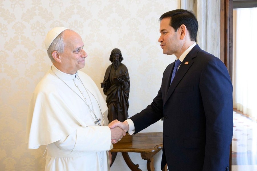 Papa Leon și Marco Rubio, față în față la Vatican după atacurile furibunde ale lui Donald Trump la adresa Suveranului Pontif