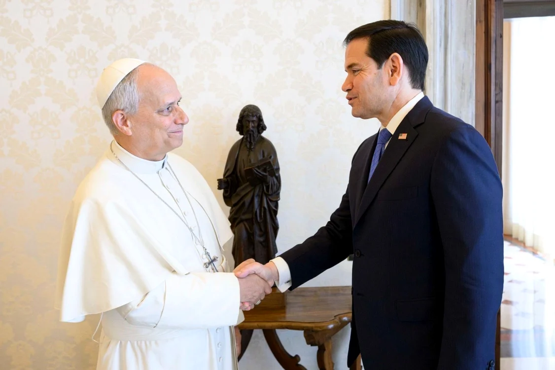 Marco Rubio și Papa Leon Foto: X