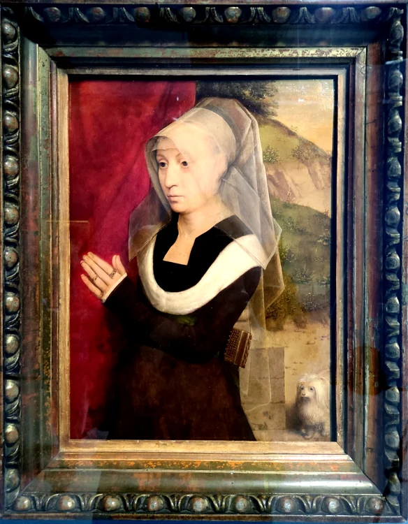 Portret de femeie rugându-se - Hans Memling FOTO Adevărul