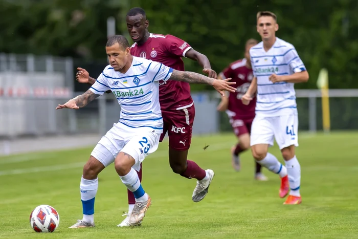 Fiind din aceeași țară, Ucraina, Dinamo Kiev și Șahtior Donețk nu pot cădea în aceeași grupăFoto: EPA-EFE