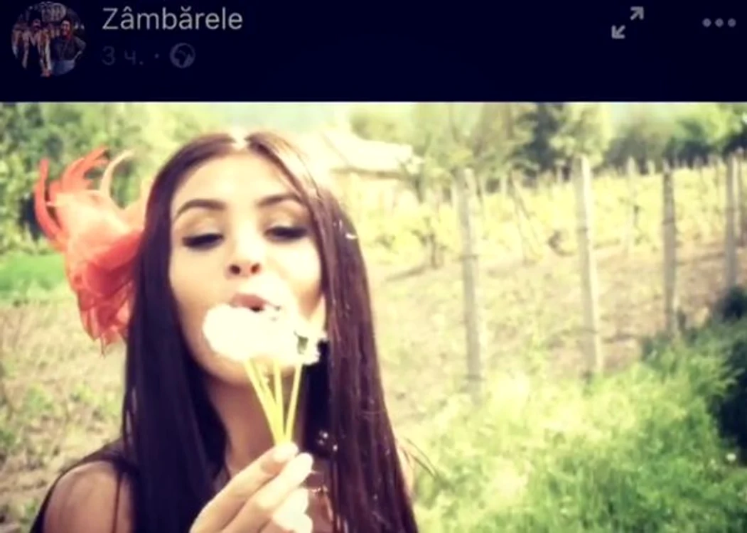 Inna Cujba apărea în clipurile vlogului Zâmbărele