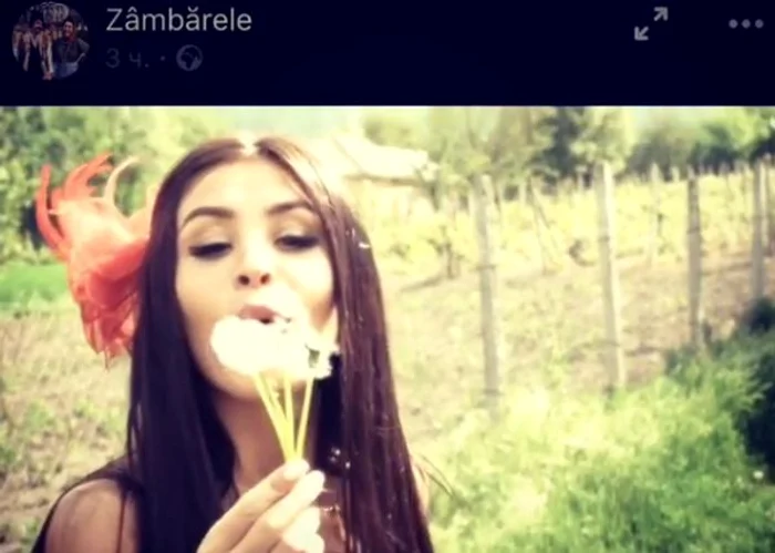 Inna Cujba apărea în clipurile vlogului Zâmbărele