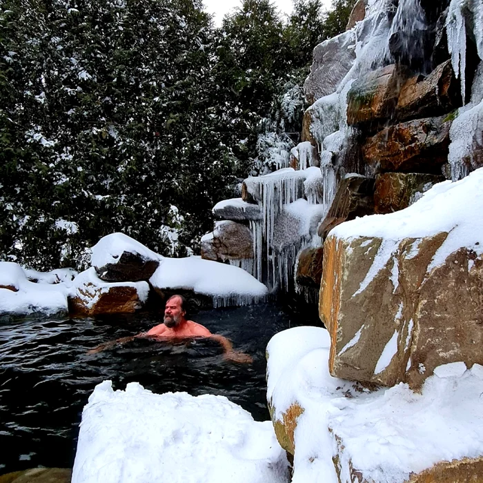 Wim Hof. Foto: Facebook . The Ice man