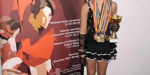 Geta Katy Mahulea a câștigat primele locuri la toate concursurile de dans la care a participat