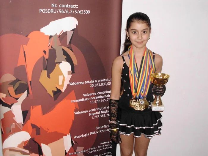 Geta Katy Mahulea a câștigat primele locuri la toate concursurile de dans la care a participat