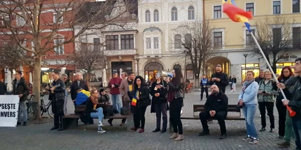 cluj protest