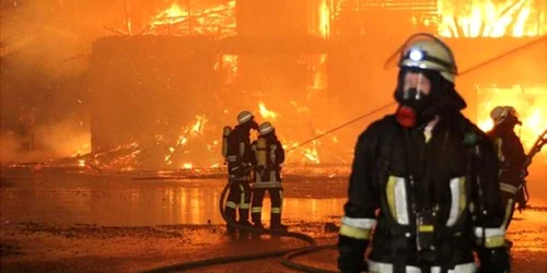 Ferma bavareză a fost compelt distrusă de flăcări