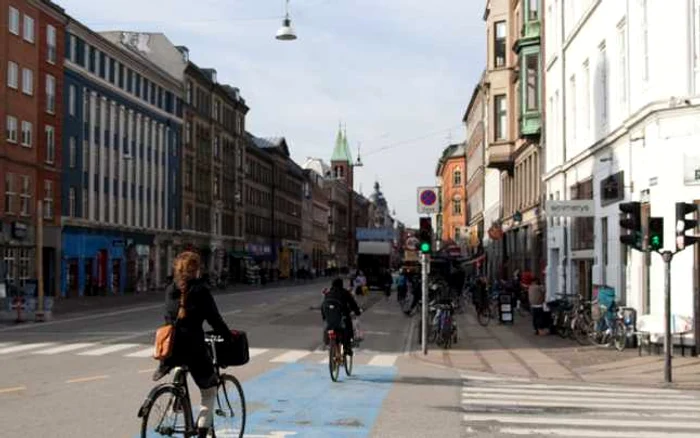 Copenhaga este unul dintre cele mai primitoare oraşe pentru biciclişti - FOTO flickr.com/photos/alper/5291275710/