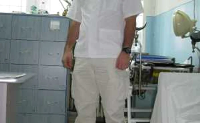 Dr. Cosmin Boldeanu, şeful Secţiei Oncologie. FOTO: NICOLETA BUTNARU