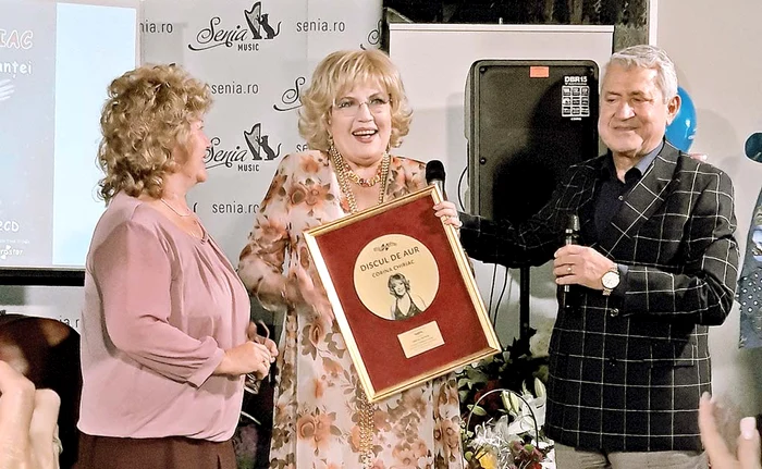 Solista a fost recompensată cu “Discul de Aur”