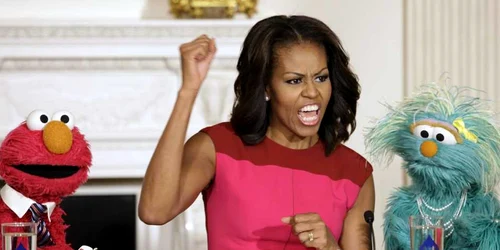 michelle obama muppets reuters