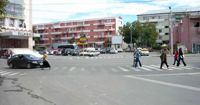 Acidentul a avut loc la intersecţia străzilor Babadag şi Păcii