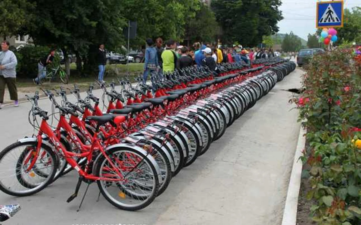 Bicicletele pot fi împrumutate gratuit. Foto: ARHIVĂ