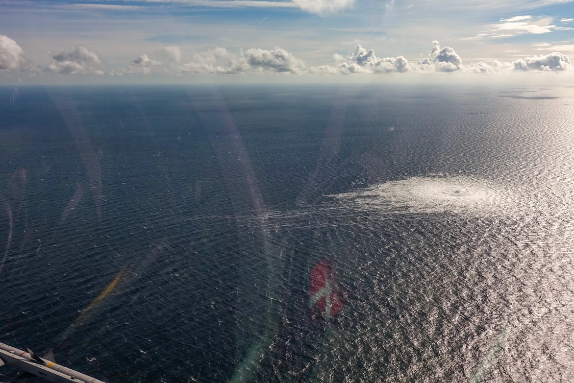 Scurgeri de gaze din conducat Nord Stream sabotată Foto EPA EFE (arhiva)