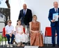 Prințul Albert de Monaco cu Prințesa Charlene, Prințesa Gabriella și Prințul Jacques