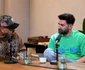Alex Velea și Smiley la podcastul „Fain și simplu” al lui Mihai Morar. FOTO: captură de ecran
