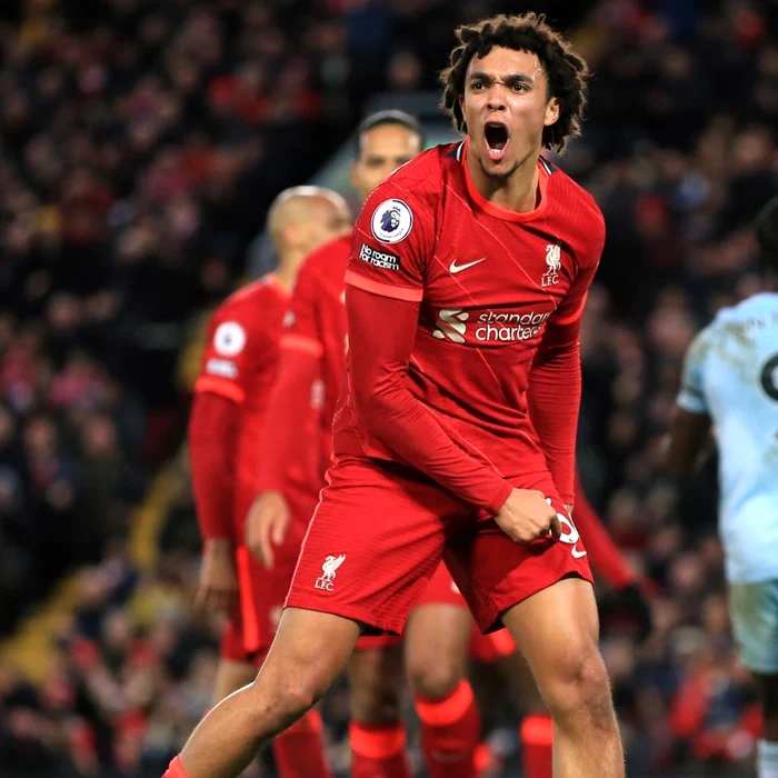 Alexander-Arnold e așteptat să joace în derby-ul orașului Liverpool. Foto Facebook