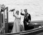 Regina Silvia și Regele Carl Gustaf al Suediei la nunta lor din 1976. FOTO: Casa Regală suedeză