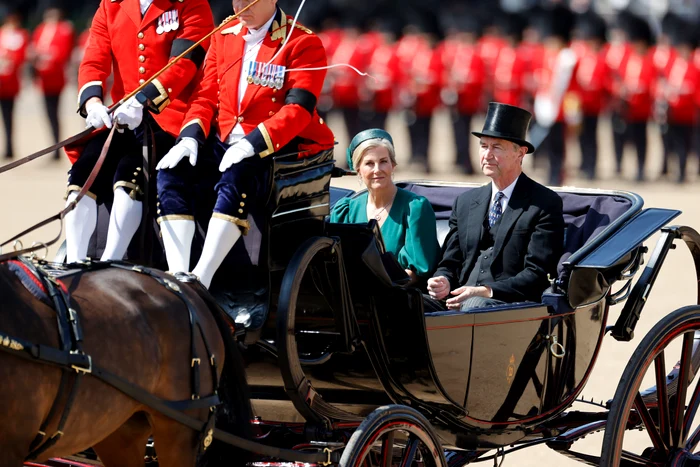 Sophie, Ducesă de Edinburgh, și viceamiralul Sir Timothy Laurence laTrooping The Colour 2025, GettyImages (1) jpg