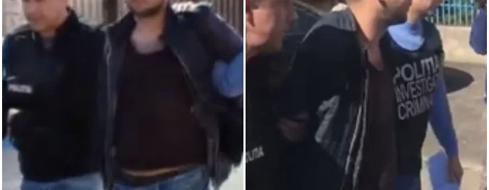 Agresorul a fost reţinut de poliţişti