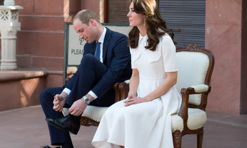 Kate Middleton și Prințul William în India, 2016, Profimedia jpg
