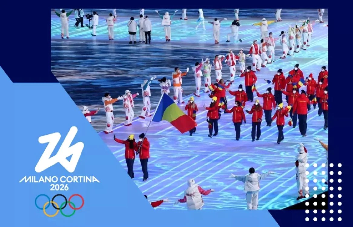 România trimite o delegație extinsă la Jocurile Olimpice de iarnă 2026. 