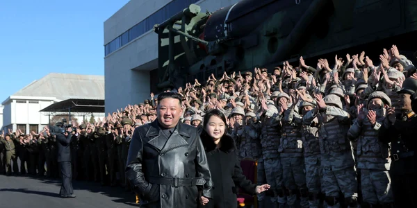 Kim Jong Un si fiica sa FOTO Profimedia