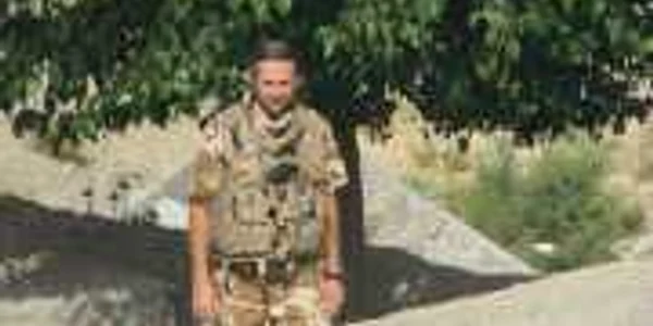 Daniel Trefaş a fost rănit în Afganistan Foto: Facebook