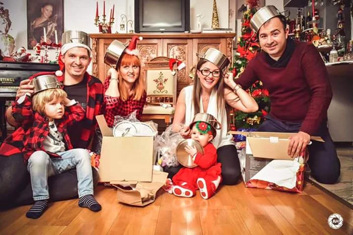 Casa de la Bistrița a fost împădobită ca-n povești