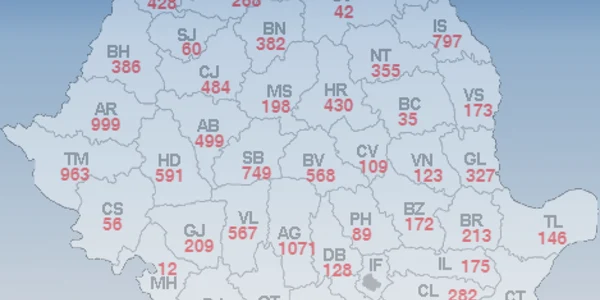 harta locuri de munca