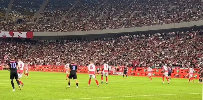 Dinamo-FCSB, 4-3, în runda#4 din Liga1. Foto Superliga
