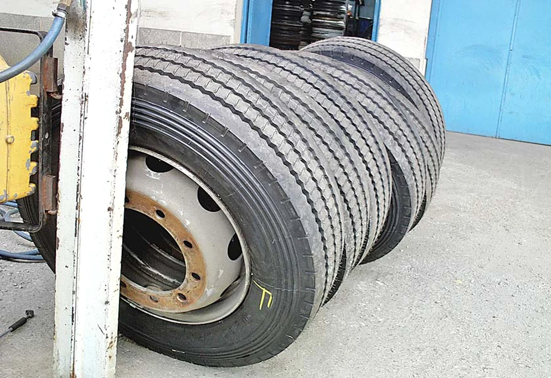 Anvelopele au fost  distribuite fiecărei  autobaze în parte