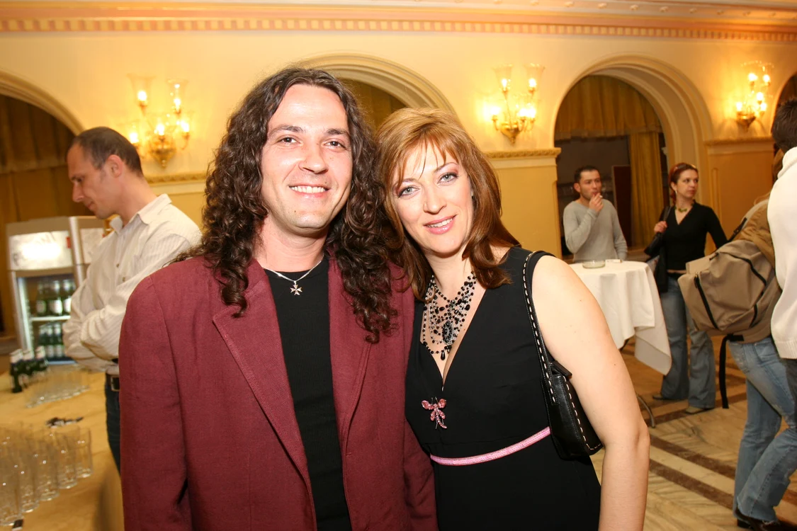 2005. Laura Stoica și logodnicul ei, Cristian Mărgescu