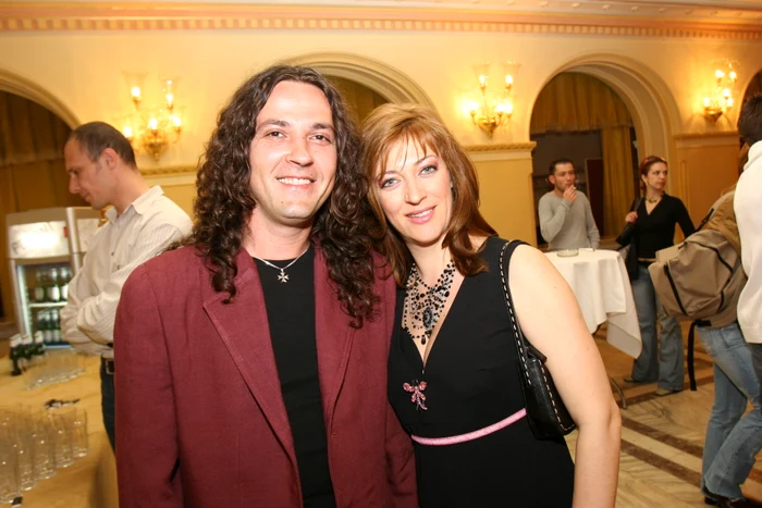 2005. Laura Stoica și logodnicul ei, Cristian Mărgescu