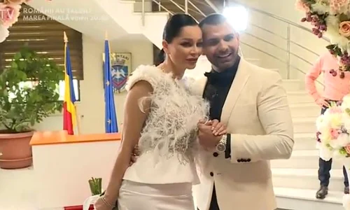 Brigitte Năstase şi Florin Pastramă s au cununat civil la Primăria Voluntari jpeg
