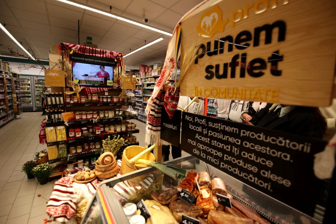Peste 40 de producători locali sunt listați în magazinele Profi
