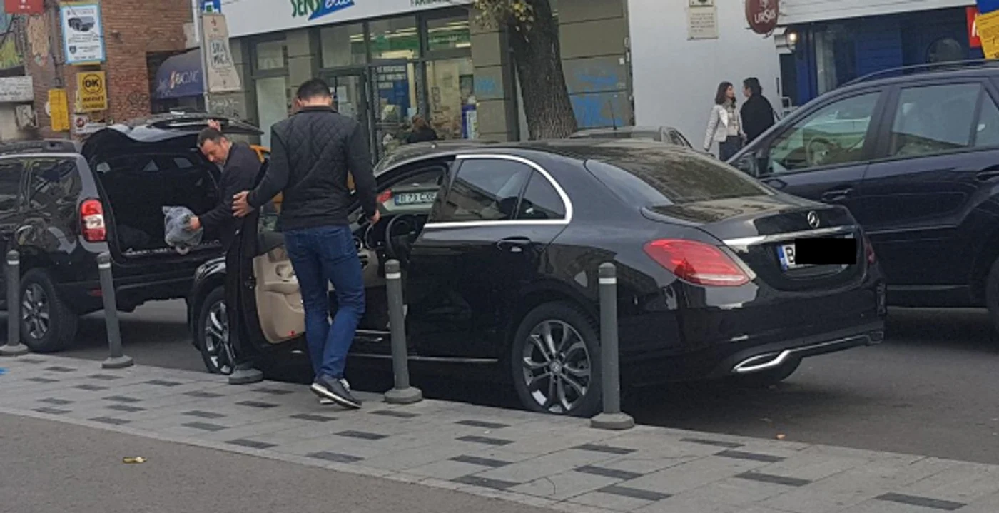 Claudiu Manda conducea acest Mercedes S Class 