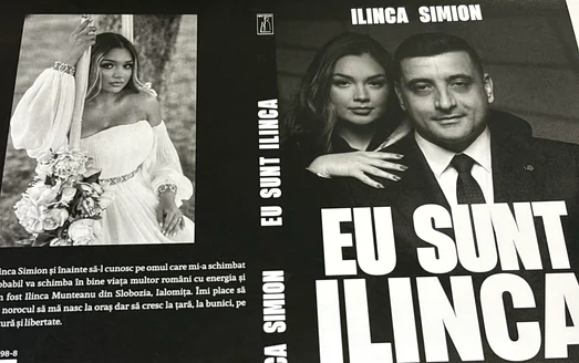 Ilinca Simion a scris o carte FOTO: FB