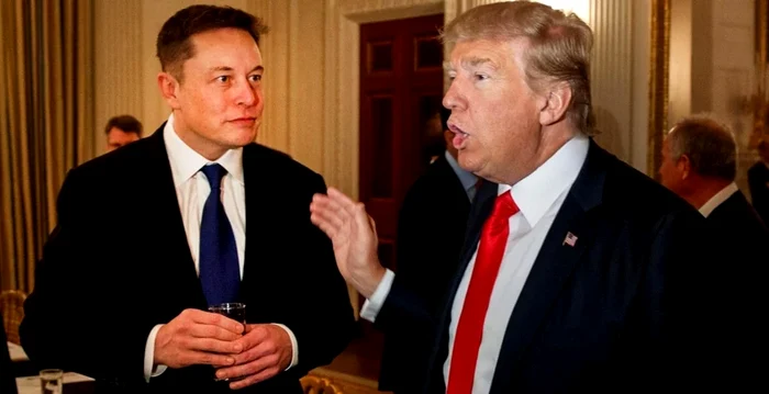 Donald Trump și Elon Musk. FOTO CNBC