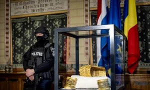 Primele imagini cu coiful de la Coțofenești găsit FOTO Profimedia