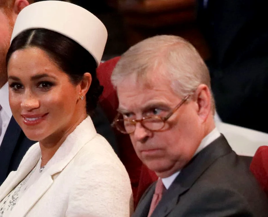 Meghan ar putea fi martoră în procesul prințului Andrew (foto dreapta) Foto: Getty Images