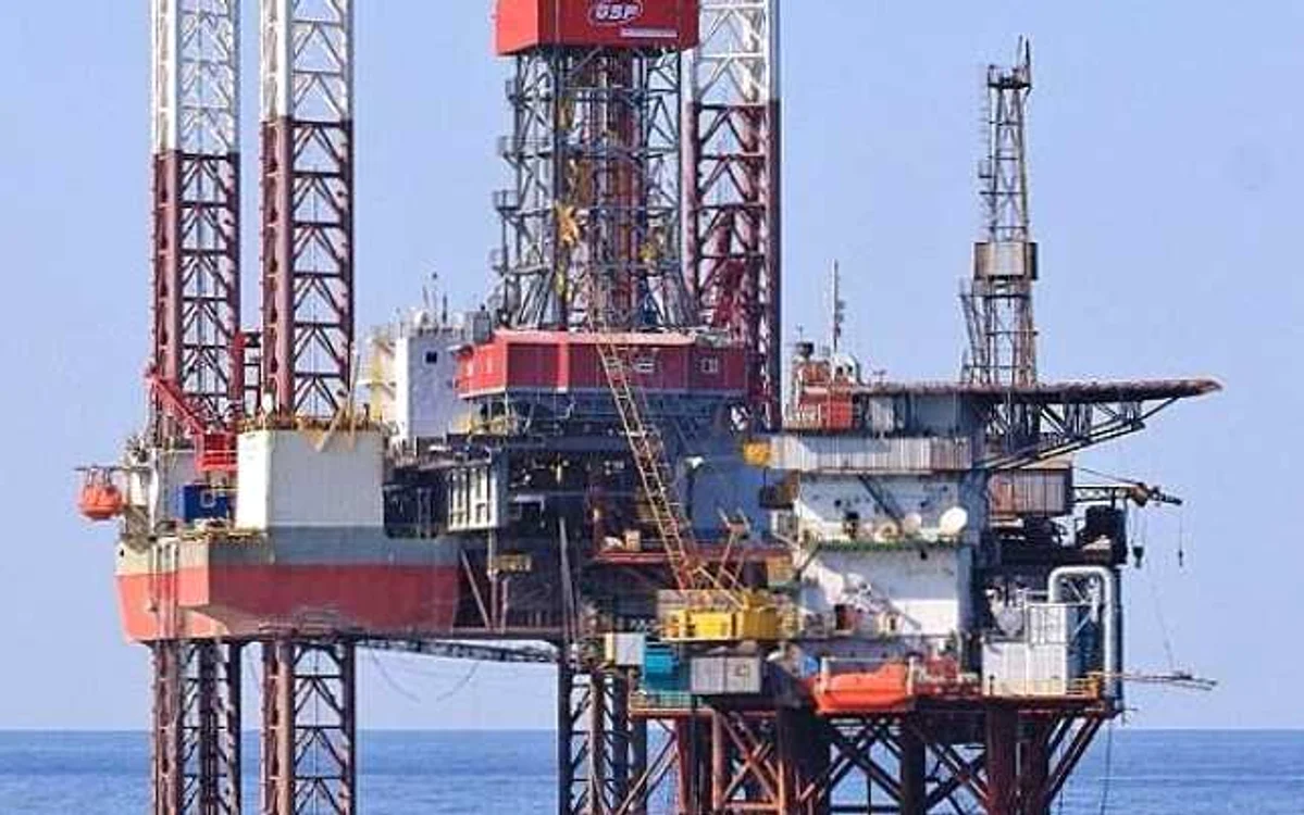 Platformă petrolieră Foto: www.gspoffshore.ro
