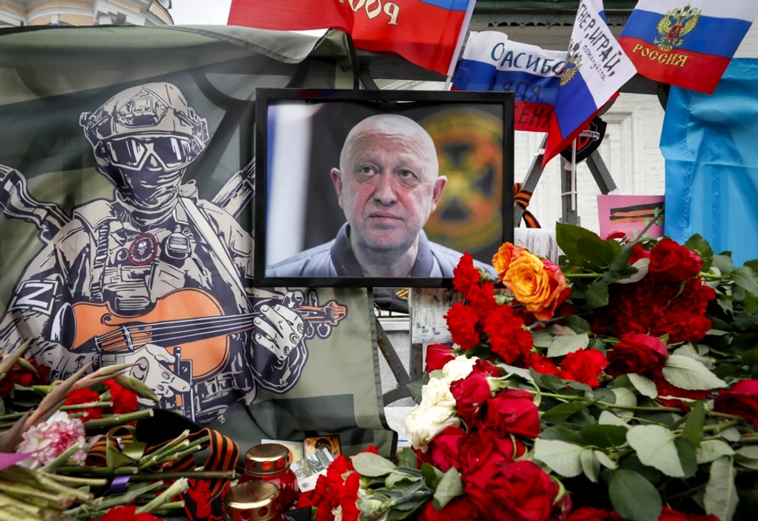 Memorial pentru Prigojin FOTO EPA-EFE