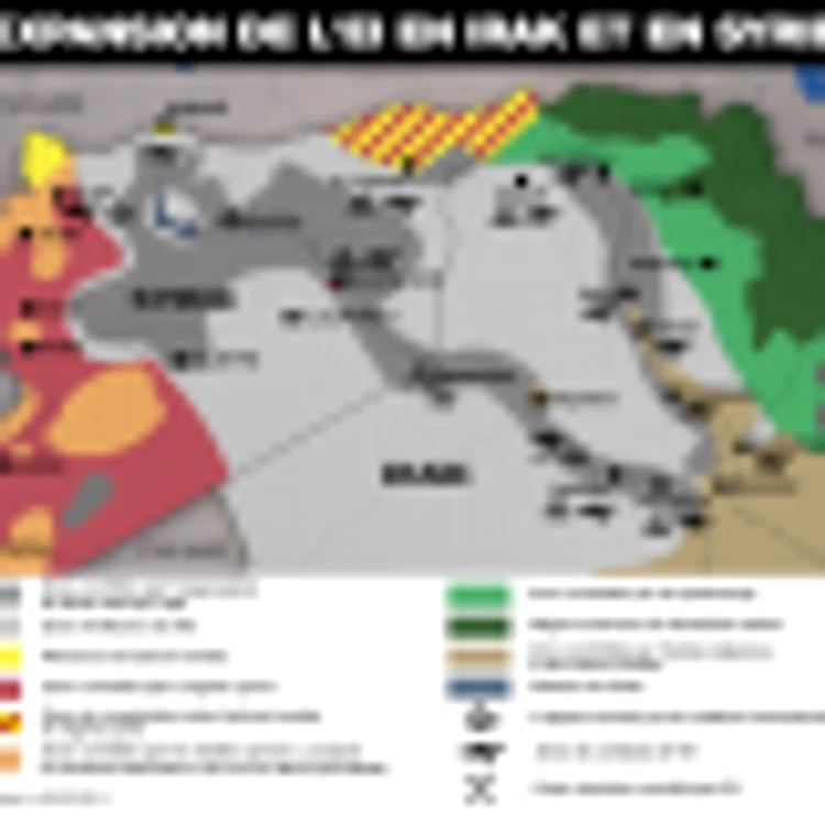 expasiunea isis harta
