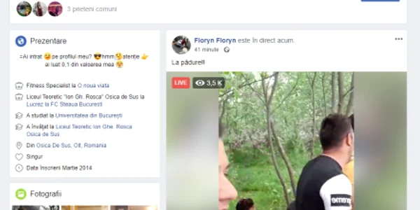 petrecere transmisa pe facebook